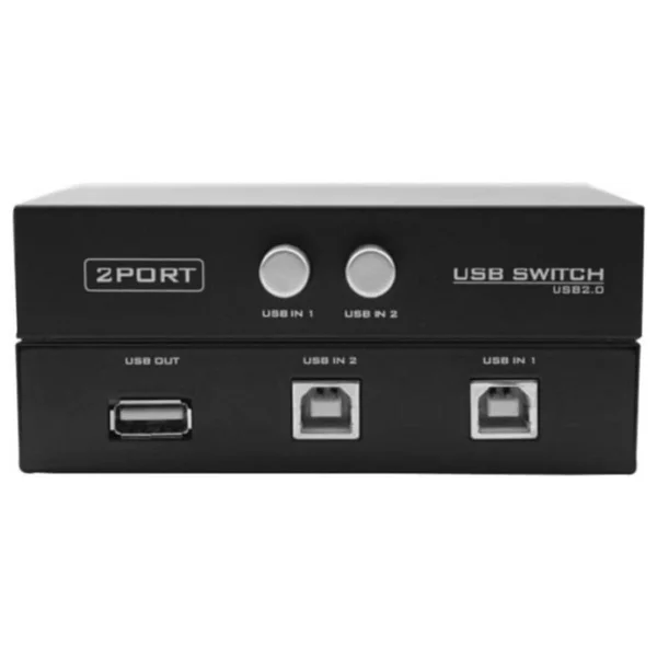 Alfais Marka: 5020 2 Port Yazıcı Printer USB Çoklayıcı Switch Splitter Hub Kategori: Switchler - Görsel 4