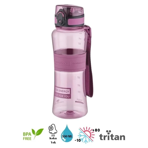 Uzspace 5026 550 Ml Tritan Su Matarası - Görsel 2