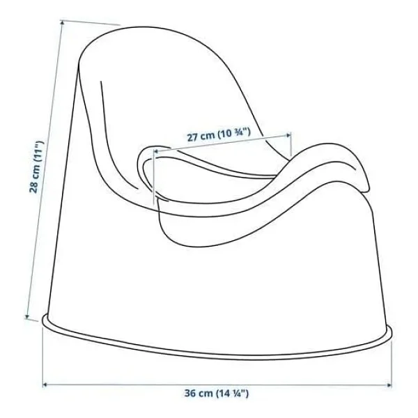 Ikea Lockig Pratik Lazımlık - Görsel 4