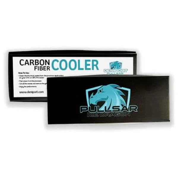 Pullsar Ice Dragon Carbon Fiber Cooler 40w/M-K Karbon Fiber Termal Macun - Görsel 5