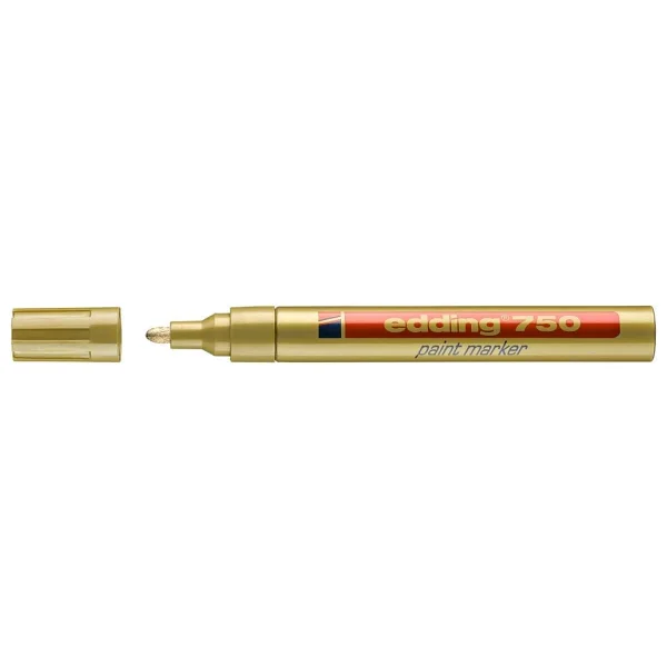 Edding 750 Boya Dekor Altın Marker Kalemi - Görsel 2