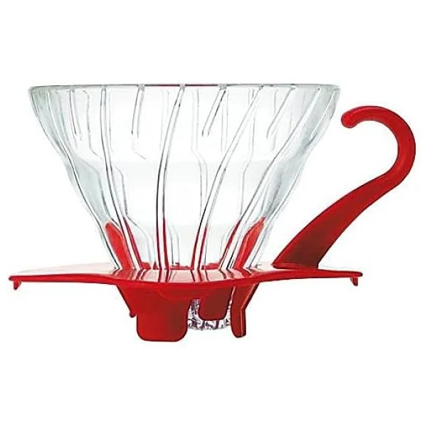 Hario V60 02 Dripper (Siyah Cam) - Görsel 8