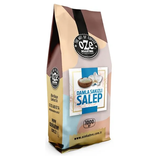 Oze Roasting Damla Sakızlı Toz Salep 1 kg - Görsel 6