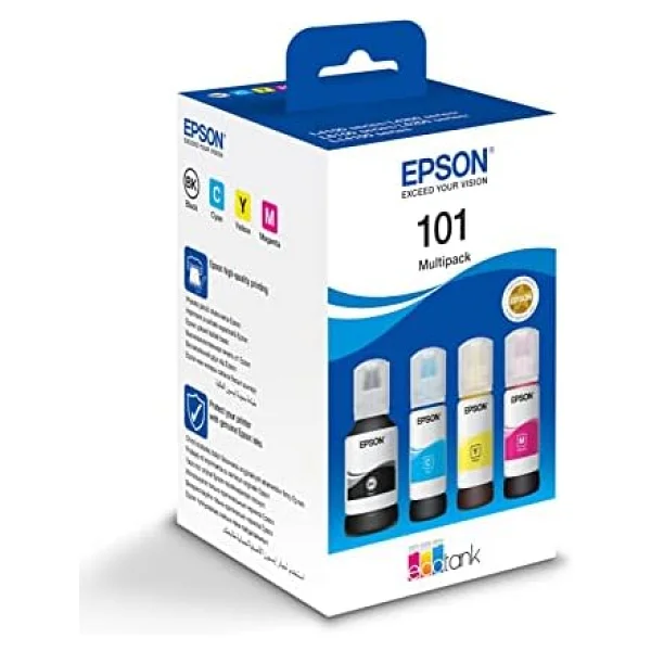 Epson C13t03v64a T101 4 Renkli Set Kartuş Mürekkebi - Görsel 4