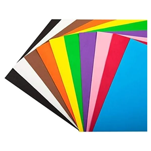 Bigpoint Fon Kartonu 50x70cm 120 Gram Karışık 10 Renk - Görsel 2