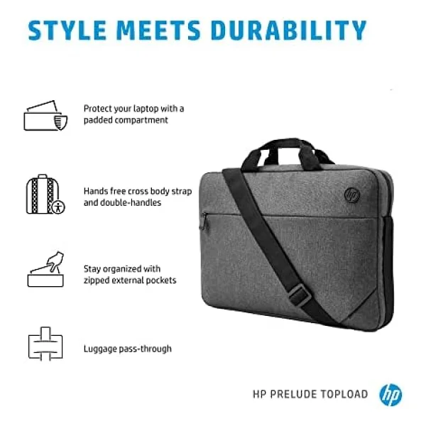 Hp Prelude 1e7d7aa 15.6" Laptop Çantası - Görsel 8