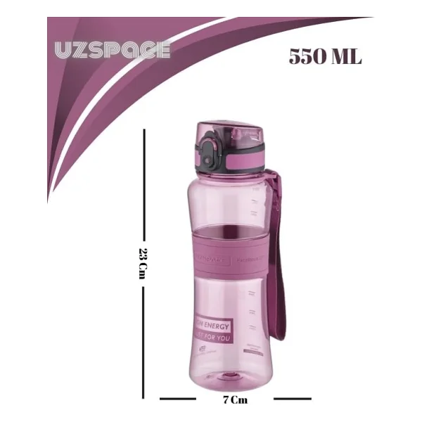 Uzspace 5026 550 Ml Tritan Su Matarası - Görsel 3