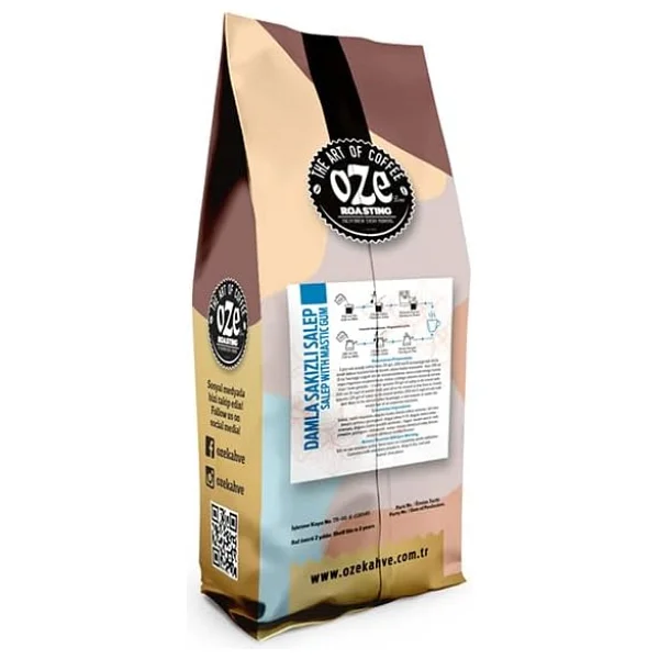 Oze Roasting Damla Sakızlı Toz Salep 1 kg - Görsel 2