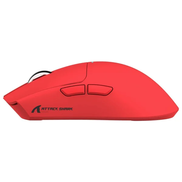 Attack Shark X11 Şarjlı Makrolu Ergonomik Optik Kablolu/Kablosuz Oyuncu Mouse - Görsel 8