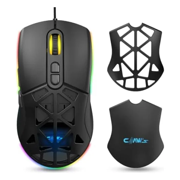 Claws Nexus X1 Makrolu Optik Kablolu Oyuncu Mouse - Görsel 8