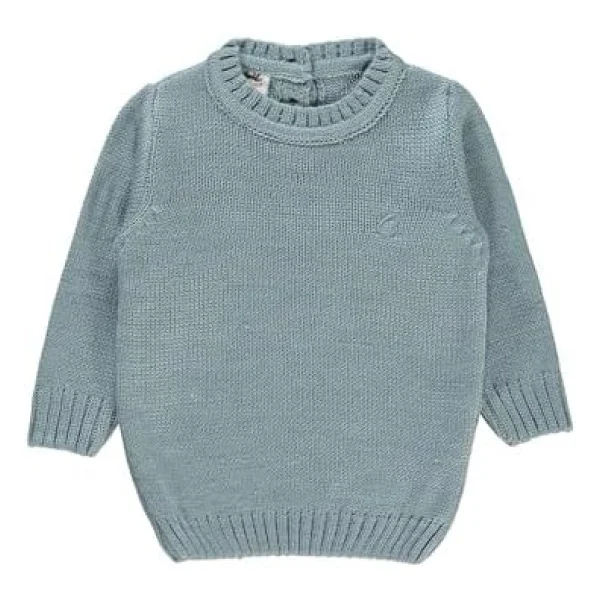 Civil Baby Erkek Bebek Triko Kazak 6-18 Ay Mavi - Görsel 5