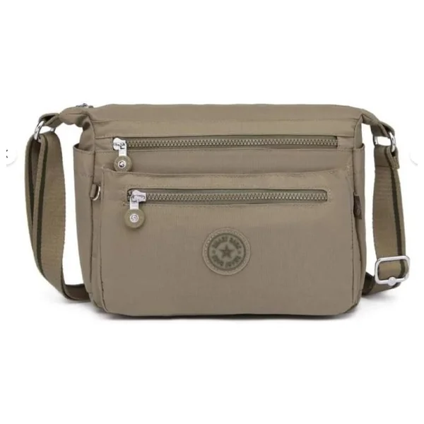 Smart Bags Krinkıl Kumaş Postacı Çantası 1128 (A.Gri) - Görsel 6
