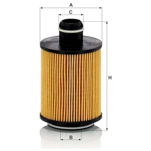MANN-FILTER HU 712/11 x Yağ Filtresi (Fiat) - Görsel 9