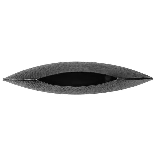 Porland Sia Siyah Oval Vazo 25cm - Görsel 3