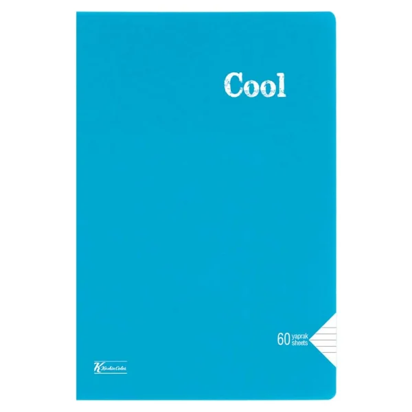 Keskin Color Cool Dikişli A5 60 Yaprak Çizgili Defter - Görsel 3