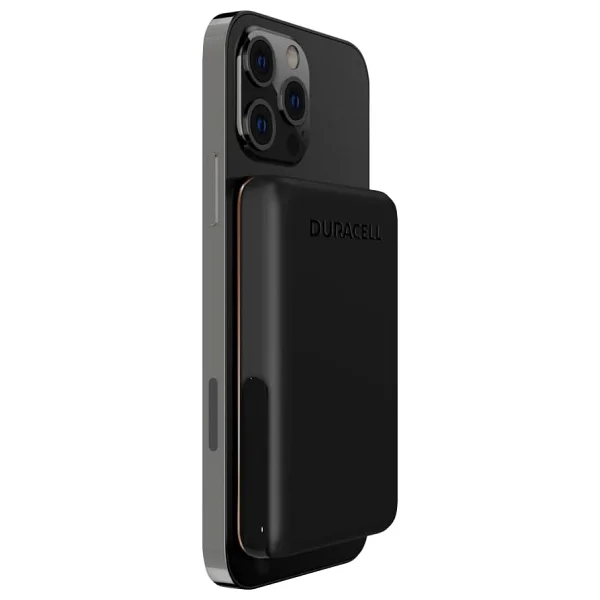 Duracell Manyetik Powerbank 5000 mAh - Magsafe Uyumlu Kablosuz Şarj Cihazı 7,5 W, 12 W USB-C Hızlı Şarj, iPhone 12 13 14 15 16 17 Pro Max, Samsung, AirPods İçin Ayaklıklı İnce Harici Pil - Görsel 9
