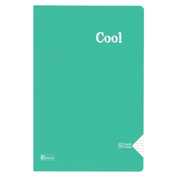 Keskin Color Cool Dikişli A5 60 Yaprak Çizgili Defter - Görsel 8