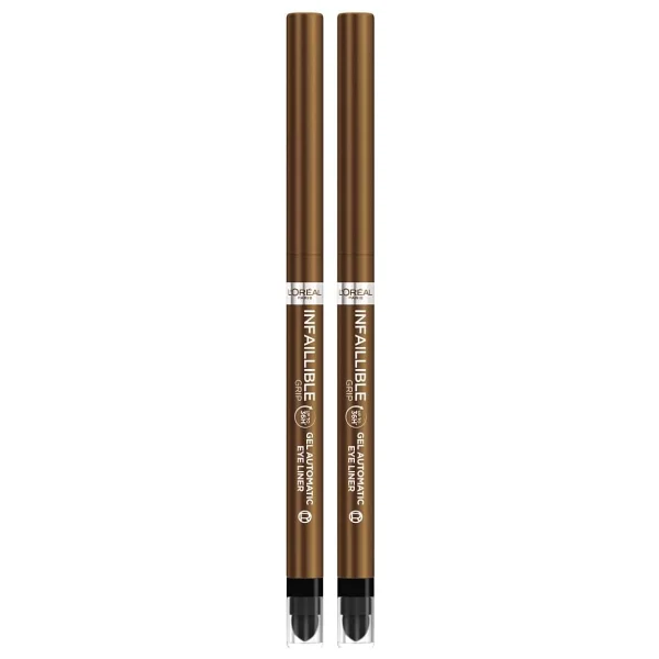 L'oreal Paris Automatic Infaillible 12 Bronzed Espresso Göz Kalemi - Görsel 9
