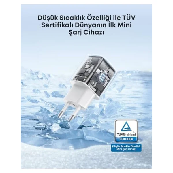 Anker Zolo A2698 30 W Hızlı Şarj Adaptörü - Görsel 10