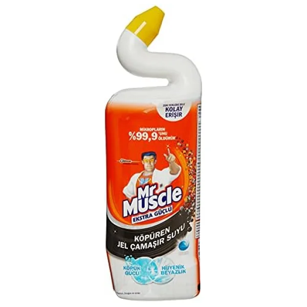 Mr Muscle Marine Kokulu Çamaşır suyu Katkılı Tuvalet Temizleyici 750 mL - Görsel 6