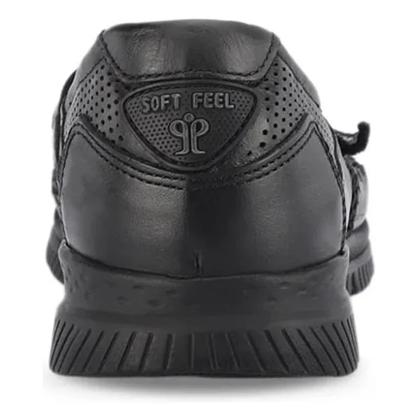 Forelli 29429-1 Elena Siyah Hakiki Deri Kadın Comfort Ayakkabı - Görsel 6