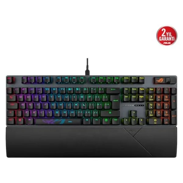 Asus Rog Strix Scope Iı RGB Nx Snow Switch Kablolu Mekanik Oyuncu Klavyesi - Görsel 4
