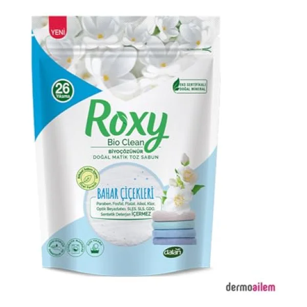 Dalan Roxy Bio Clean Lavanta Bahçesi Doğal Matik Toz Sabun 800 g - Görsel 9