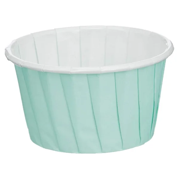 Dolphin Muffin Kağıt Karton Pastel Yeşil Cupcake Kek Kalıbı Kapsülü Kabı - 50 Adetlik 10 Paket - Görsel 3