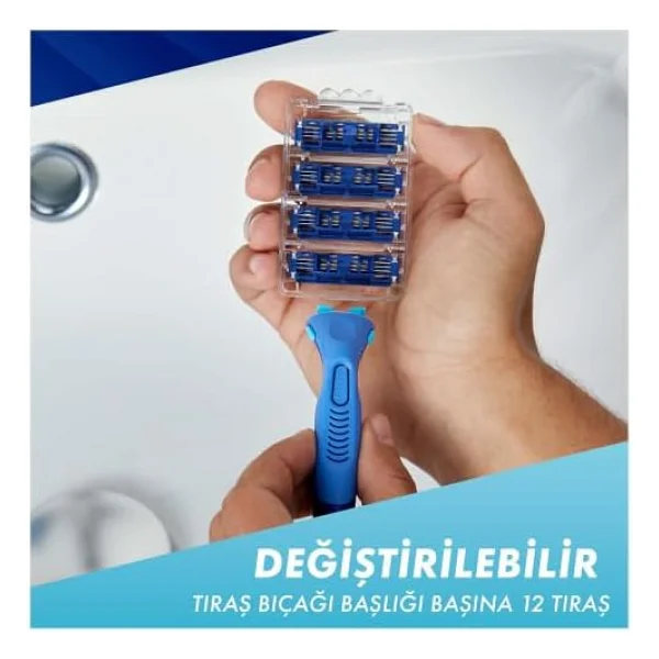 Gillette Sensor 3 8'li Yedek Tıraş Bıçağı - Görsel 7
