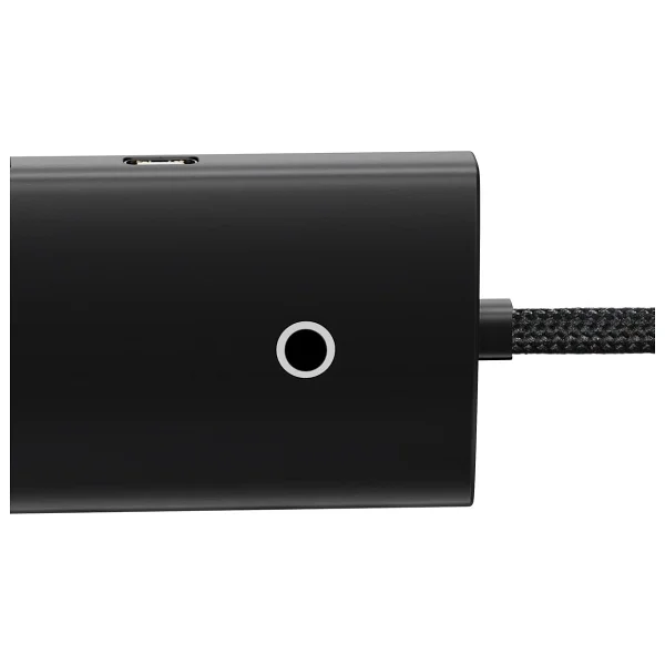 Baseus Lite 4in1 Multifonksiyonel Type-C Hub Dock Station Siyah - Görsel 5