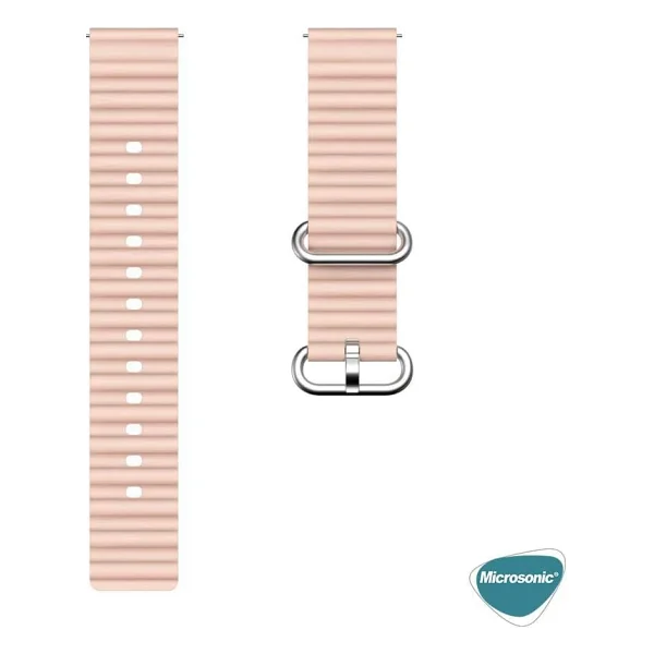 Microsonic Amazfit Gtr 3 Pembe Ocean Kordon - Görsel 3