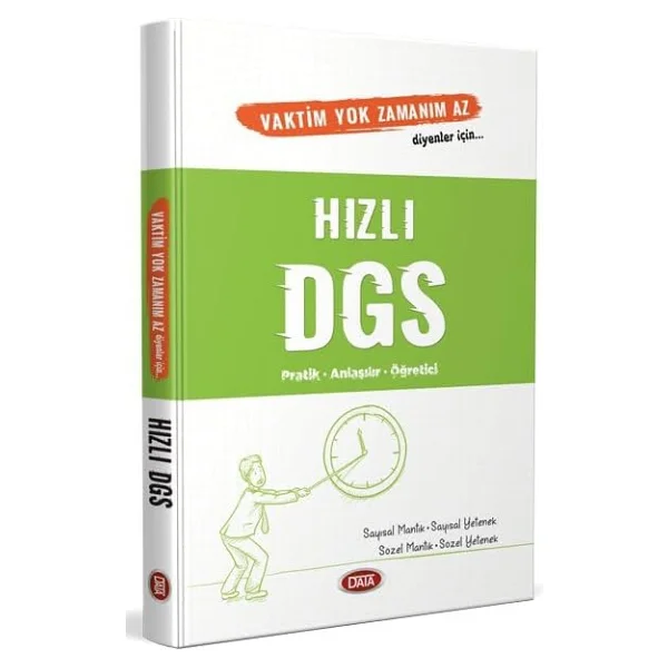 Data Yayınları Vaktim Yok Zamanım Az Diyenler İçin Hızlı Dgs - Görsel 2