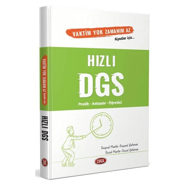 Data Yayınları Vaktim Yok Zamanım Az Diyenler İçin Hızlı Dgs - Görsel 5