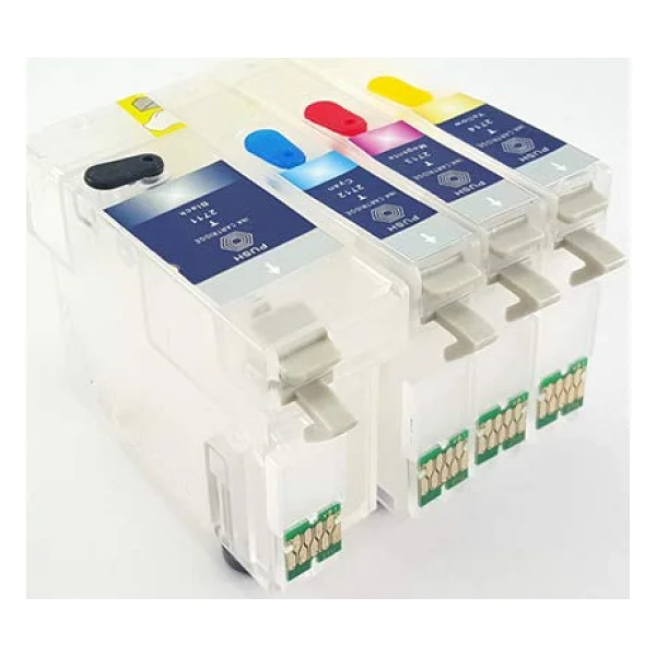 Epson 27xl (T2711-T2714) Uyumlu Kolay Dolan Kartuş - 4 Renk - Görsel 6