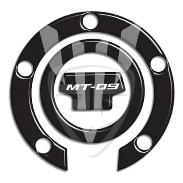 Yamaha Mt 09 Tank Pad Depo Kapak Pad Yan Pad Komple Set Gri Siyah - Görsel 7
