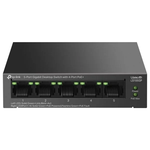 Tp-Link Ls1008 8 Port 10/100 Mbps Switch - Görsel 9