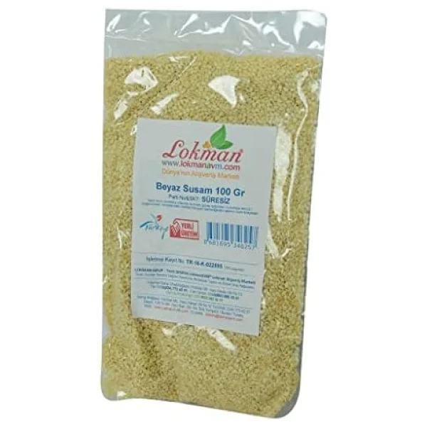 Lokmanavm Beyaz Susam 100 Gr - Görsel 9