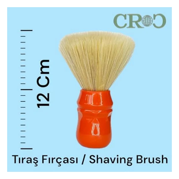 Croc Sf001 Sentetik Tıraş Fırçası Siyah - Görsel 2