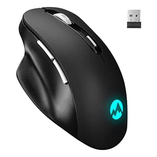Everest X-Hurry Şarjlı Sessiz Optik Kablosuz Oyuncu Mouse - Görsel 10