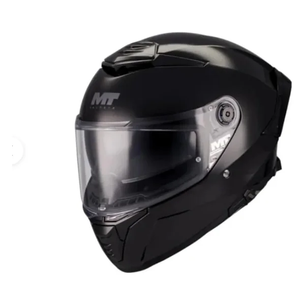 MT Thunder 4 SV Mat Siyah Full Face Motor Kaskı - Görsel 2