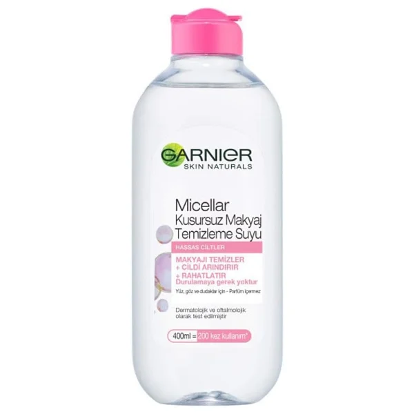 Garnier Micellar Hassas Ciltler Kusursuz 400 Ml Makyaj Temizleme Suyu - Görsel 2