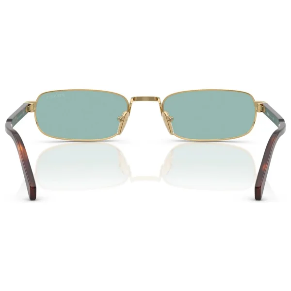 Prada Pr B54s 5ak40k Gold-Petrol Green Erkek Güneş Gözlüğü - Görsel 5
