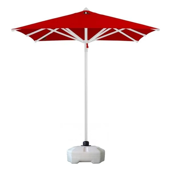 Ods Sunminyum 225X225 Polyester Kumaşlı + 50 Litre Bidonlu Bahçe Şemsiyesi - Turkuaz - Görsel 4