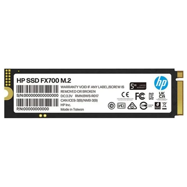 HP FX700 8U2N5AA PCI-Express 4.0 2 TB M.2 SSD - Görsel 2