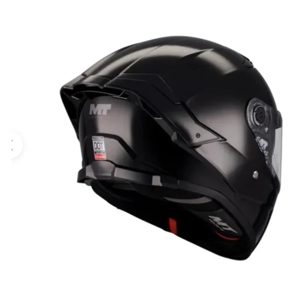 MT Thunder 4 SV Mat Siyah Full Face Motor Kaskı - Görsel 4
