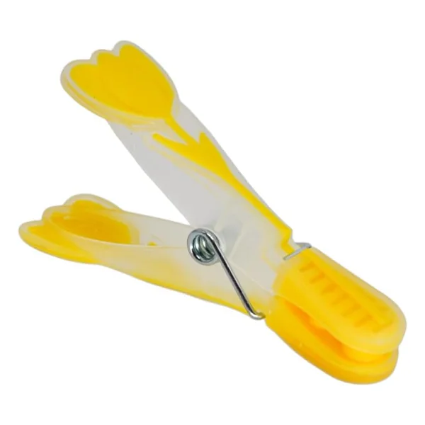 New Max New-Max Elite Lale Desenli Silikon Mandal, Şeffaf 30 Adet - Görsel 4