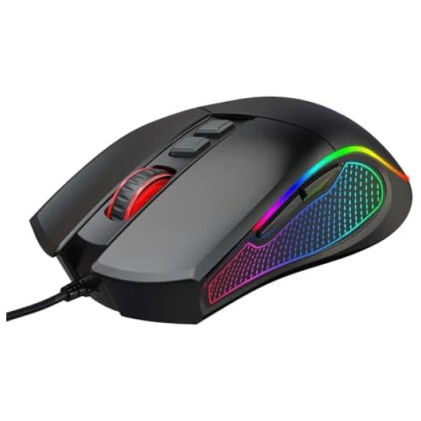 Claws Crossfire V1 RGB Makrolu Optik Kablolu Oyuncu Mouse - Görsel 8