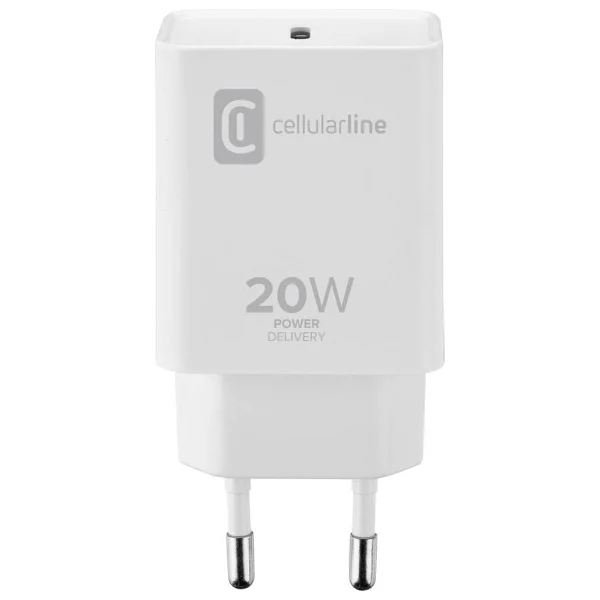 Cellularline Achıphusbcpd20ww 20w Type-C Ev Şarj Adaptörü - Görsel 4