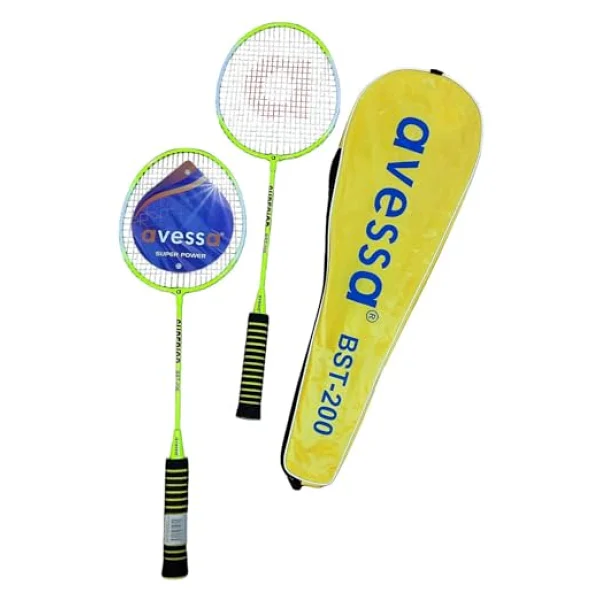 Avessa Badminton Raket Seti Sarı - Görsel 5