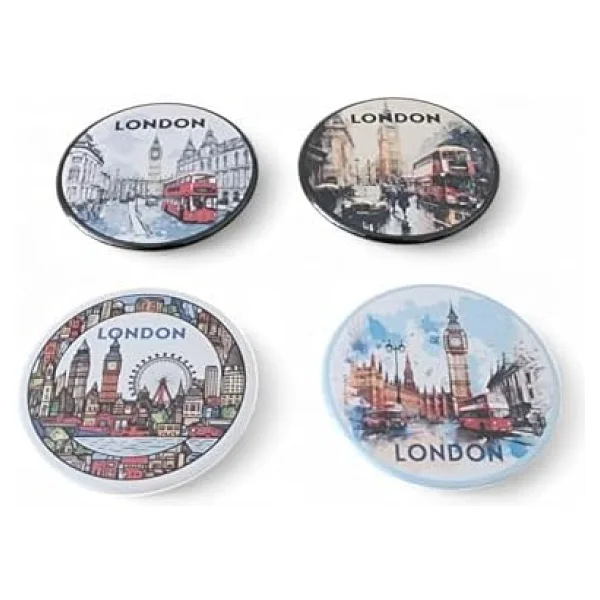 Londra Magnet Set 3-4'lü Buzdolabı Magnet London - Görsel 6